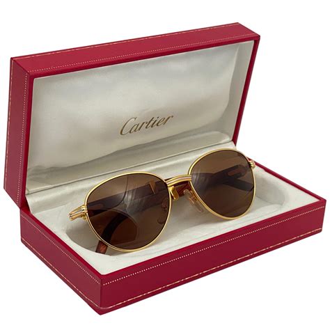 vintage cartier sunglasses cheap|pre owned cartier glasses.